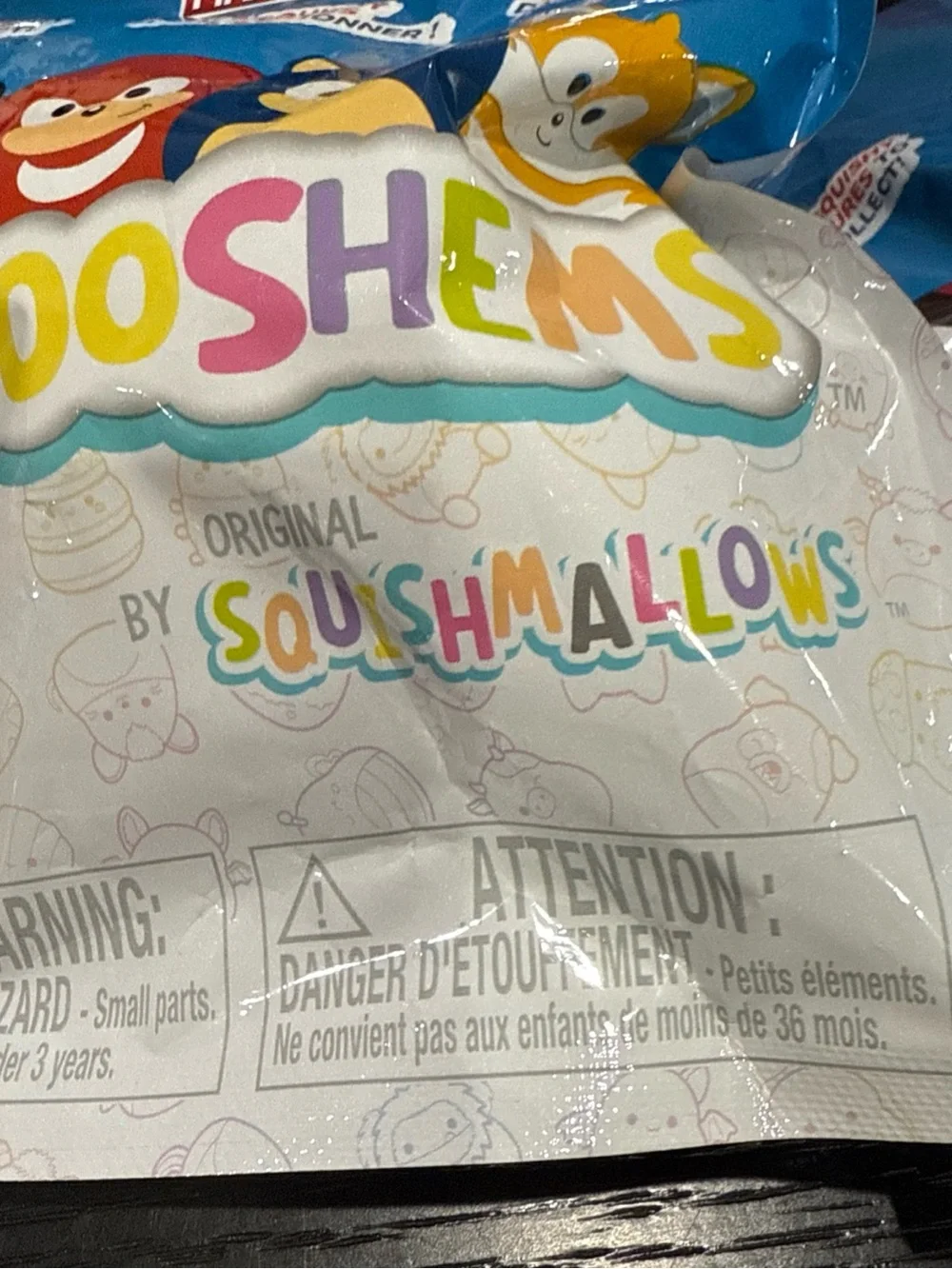 Set of 2 SQUISHMALLOWS SQUOOSHEMS Sonic The Hedgehog Mini 2